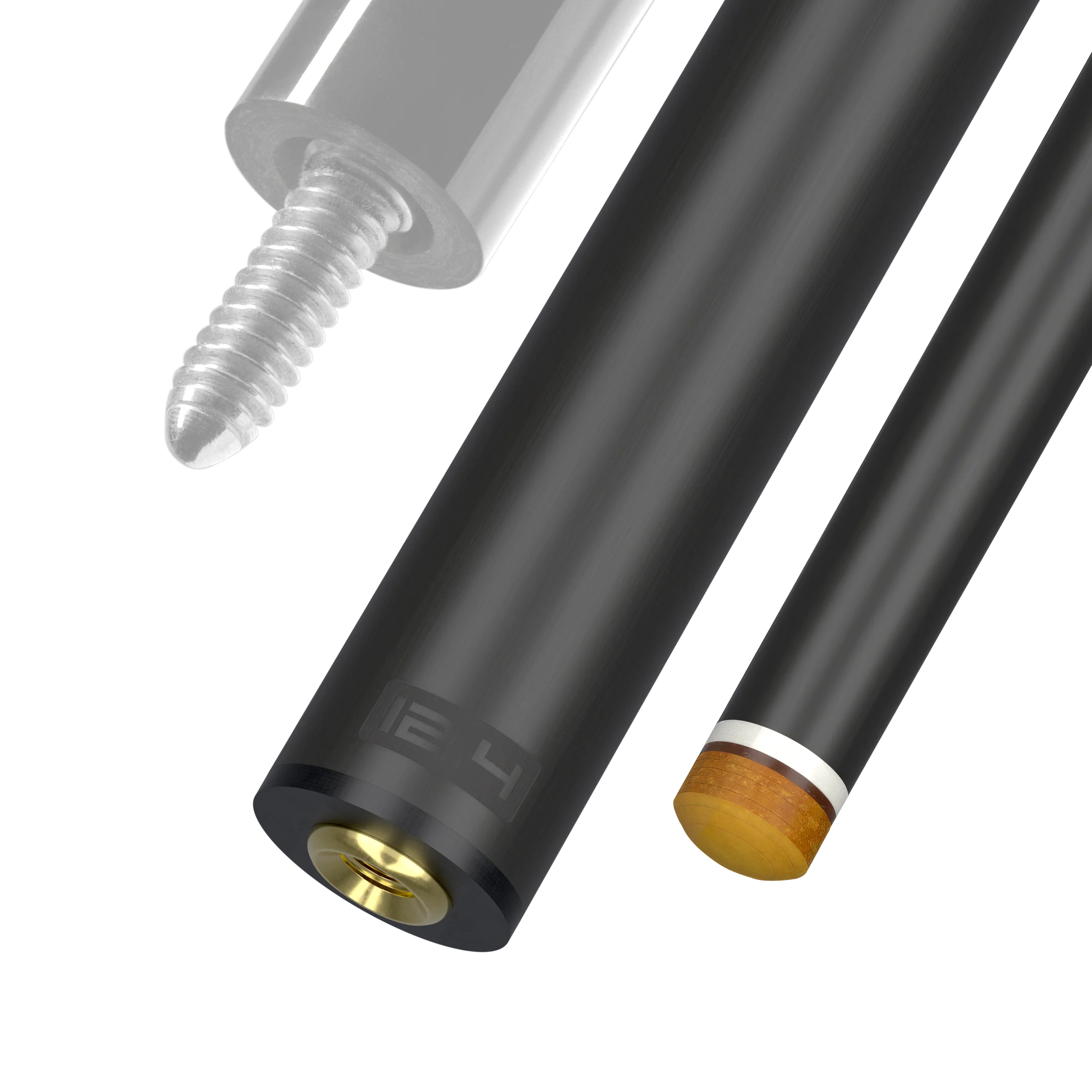 12.4 mm 5/16x14 Joint White Vault Plate REVO Carbon Fiber Pool Shaft