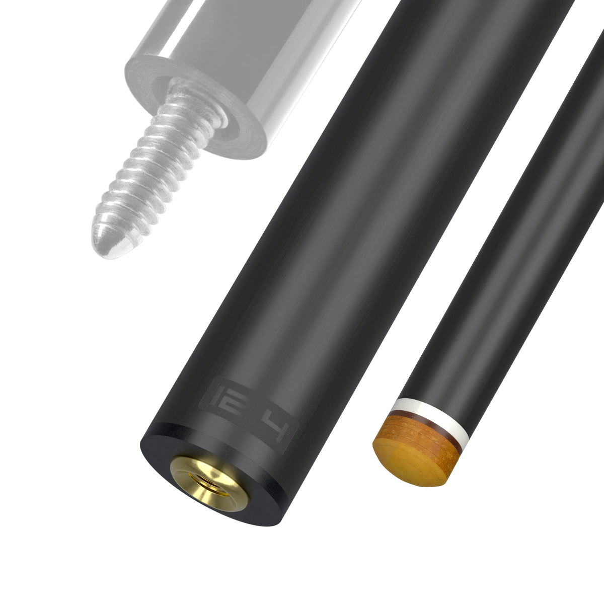 12.4 mm 5/16x14 Joint White Vault Plate REVO Carbon Fiber Pool Shaft