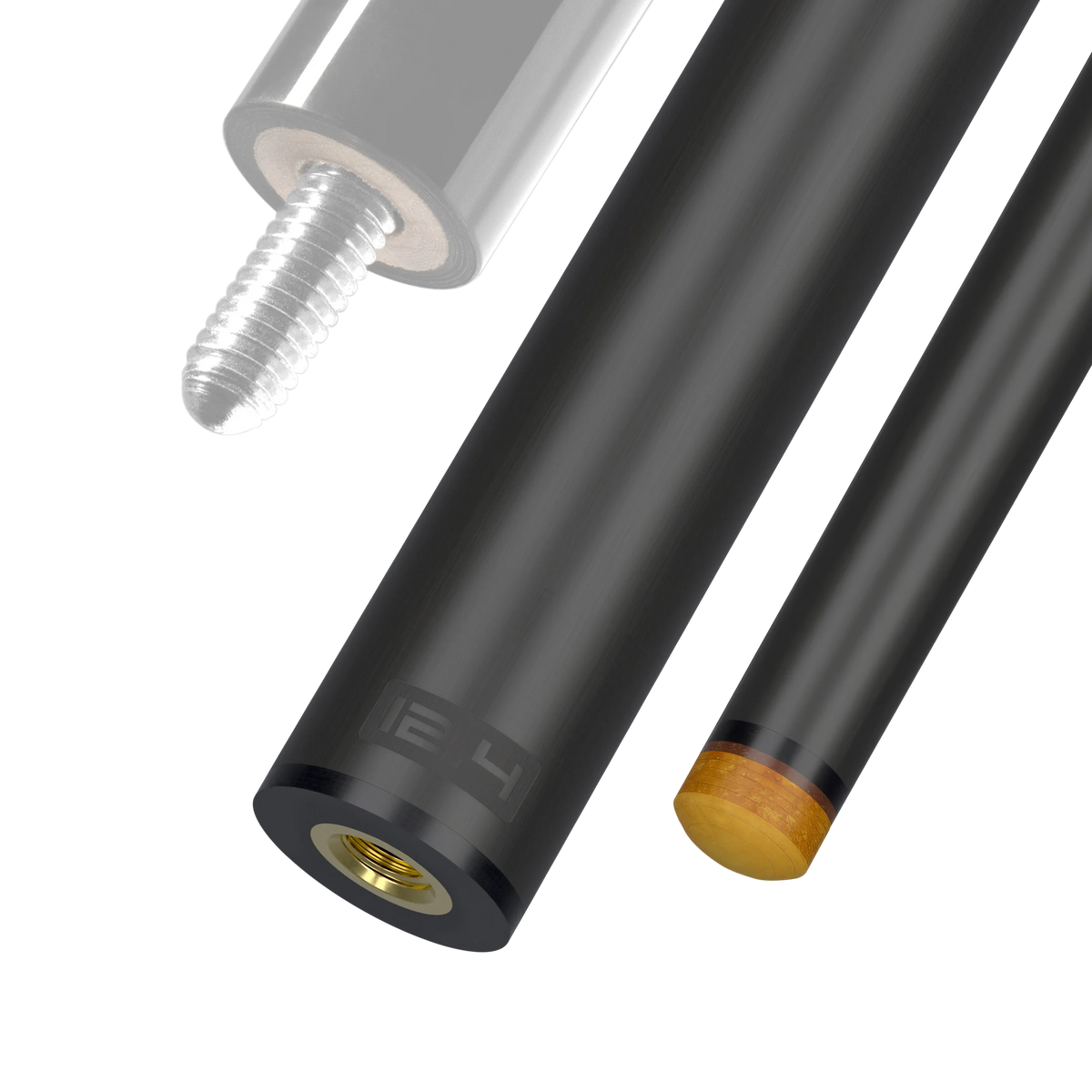 12.4 mm 5/16x18 Joint Black Vault Plate REVO Carbon Fiber Pool Shaft