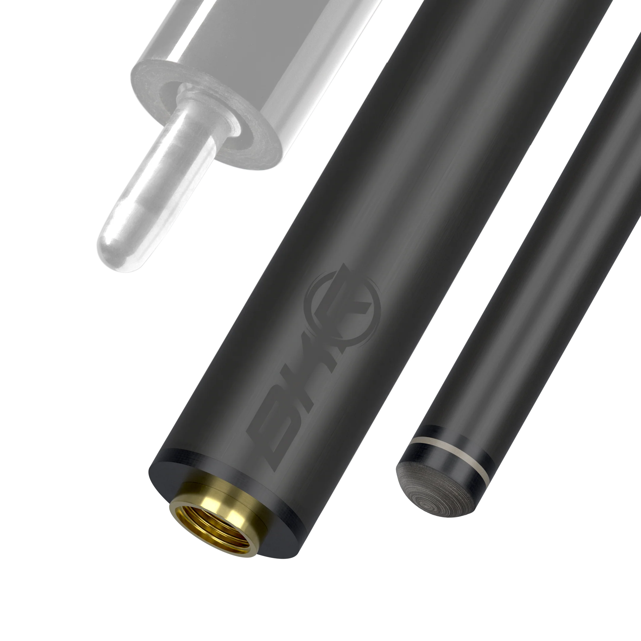 BKRush Uni-Loc Joint Grey Vault Plate REVO Carbon Fiber Pool Shaft
