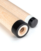 Maple Shaft With Black Ring and Tip Closeup